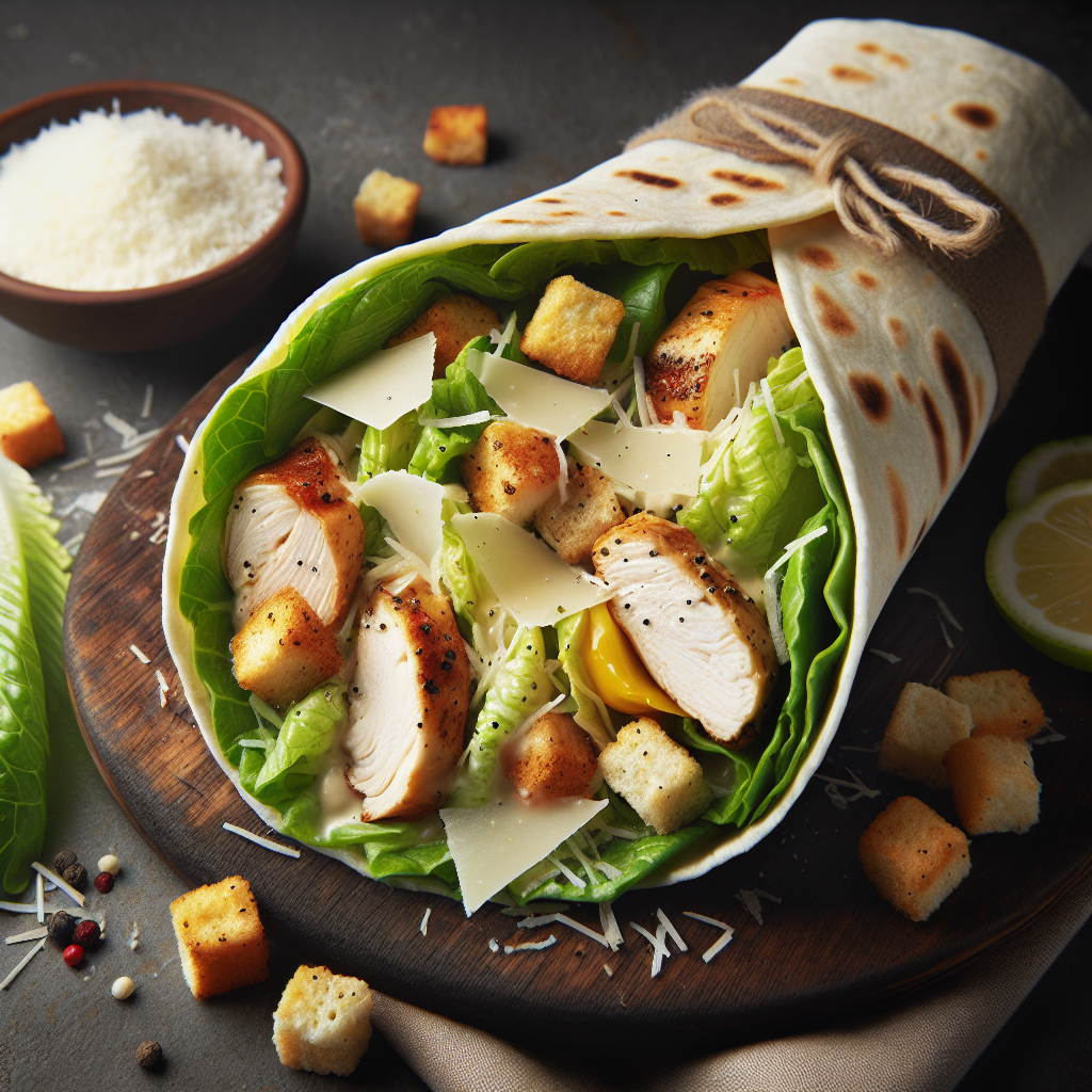 Image of Caesar wrap