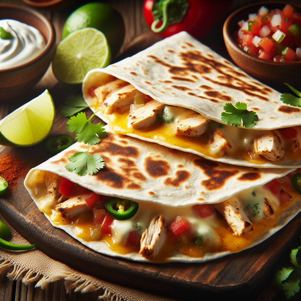 Image of Chicken quesadilla