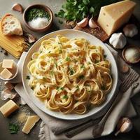 Image of Fettuccine alfredo