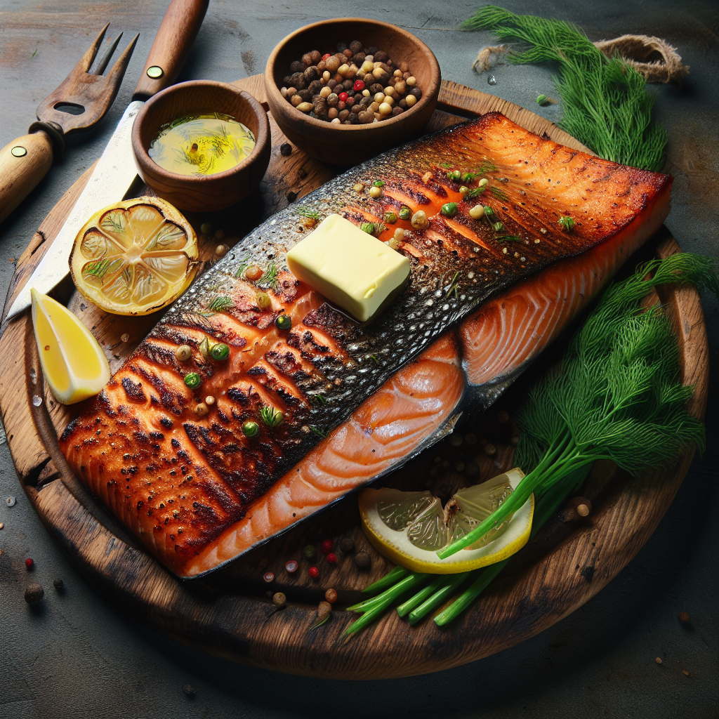 Image of Grilled salmon