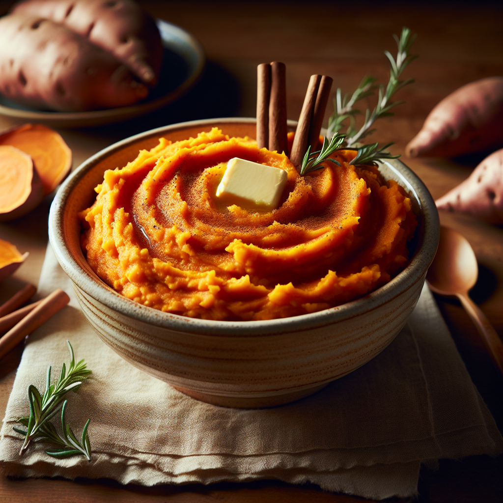 Image of Mashed sweet potatoes