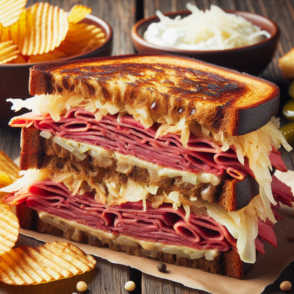 Image of Reuben sandwich