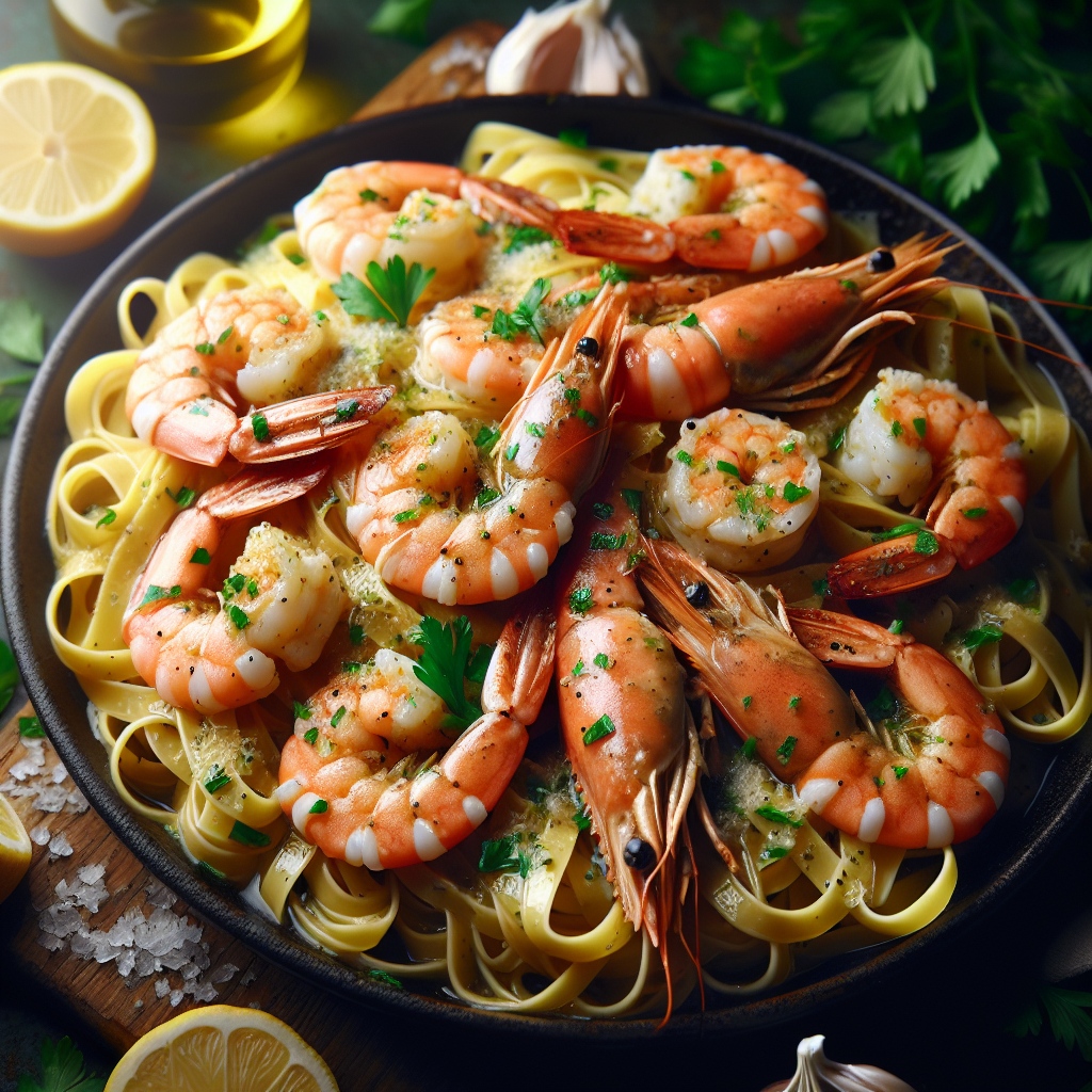 Image of Shrimp scampi