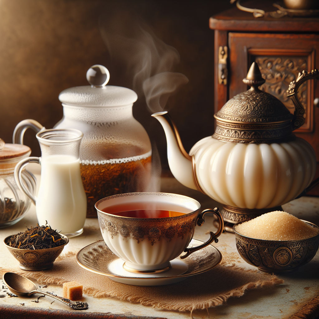 Image of Tea with milk